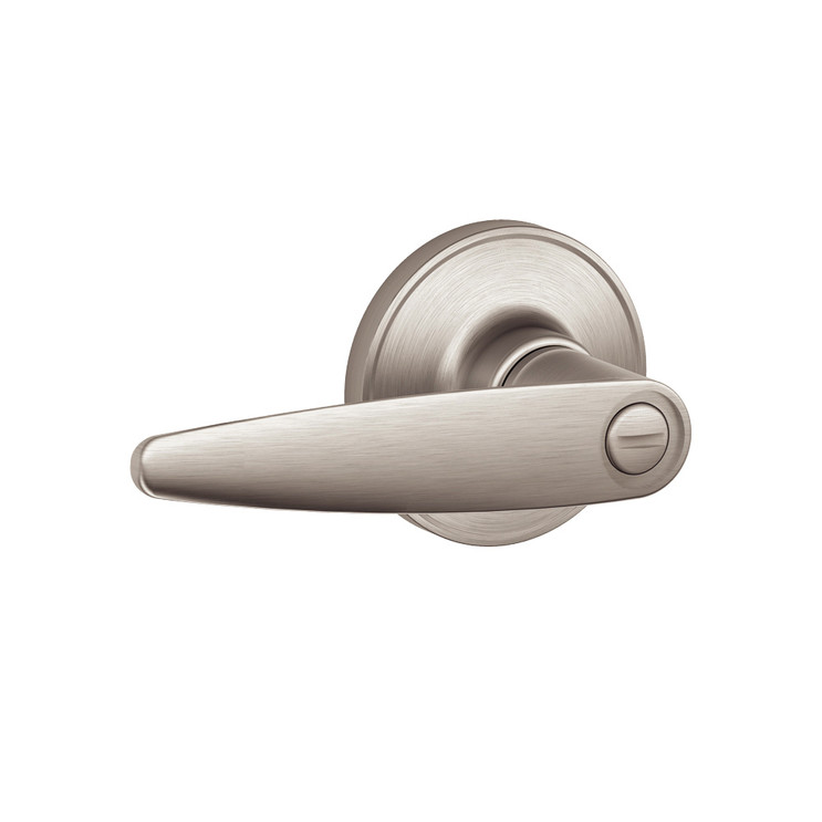 Schlage Residential J40 Dover Privacy Lever Lock Function, Satin Nickel