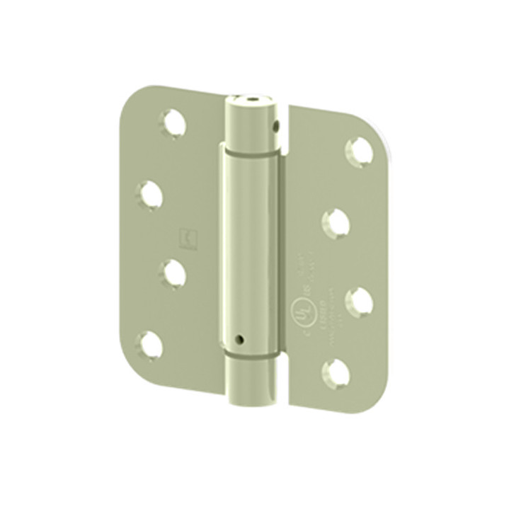 Hager Full Mortise Residential Hinge 5/8" Radius Corner Spring Steel 4" X 4", Prime