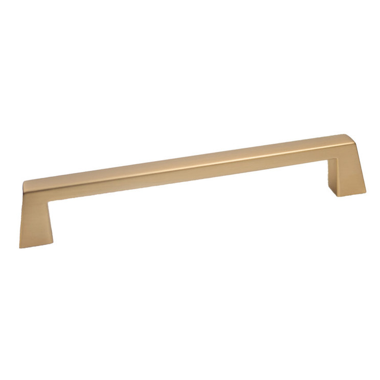 Orca Hardware Cp-19160 Handle Pull Cabinet, Whistler Collection, 160mm Center To Center, Zinc Alloy, Rose Gold