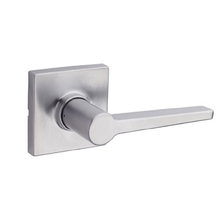 Safe Lock SL7000 Daylon Dummy Lever, Square Rose, Satin Chrome