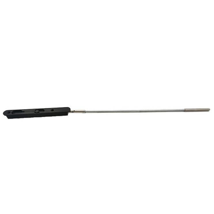 Orca Hardware 18" Flush Bolt With Round Corners X 7-3/8", Matte Black