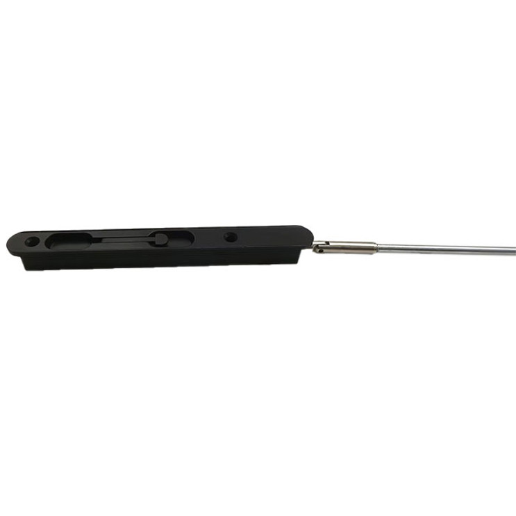 Orca Hardware 18" Flush Bolt With Round Corners X 7-3/8", Matte Black
