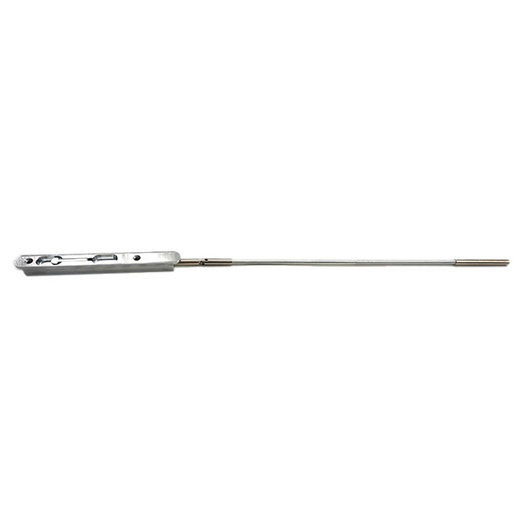 Orca Hardware 18" Flush Bolt With Round Corners X 7-3/8", Bright Polished Chrome