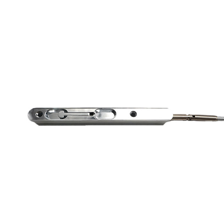 Orca Hardware 18" Flush Bolt With Round Corners X 7-3/8", Bright Polished Chrome
