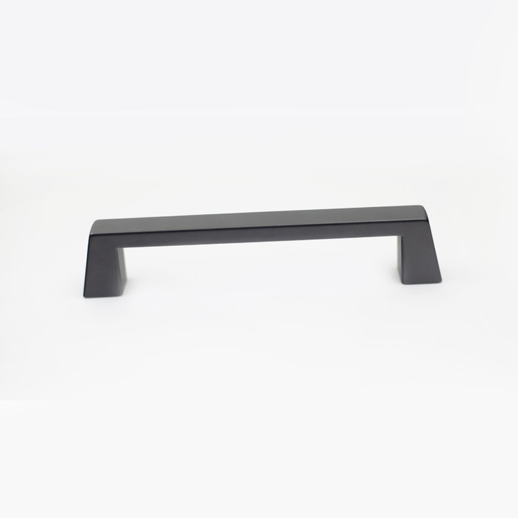 Orca Hardware Cp-19128 Handle Pull Cabinet, Whistler Collection, 128mm Center To Center, Zinc Alloy, Matte Black