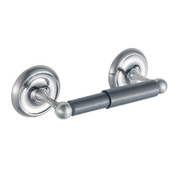 Orca Hardware Whidbey Toilet Paper Holder W/Plastic Tube With Plastic, Polished Chrome