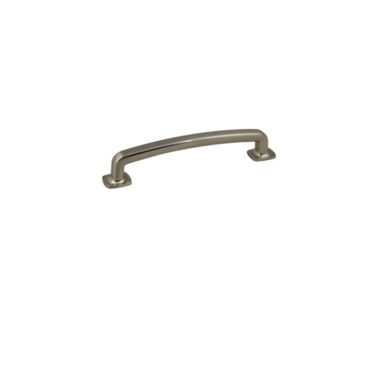Orca Hardware Cp-18128 Handle Pull Cabinet, Mission Collection, 128mm Center To Center, Zinc Alloy, Satin Nickel
