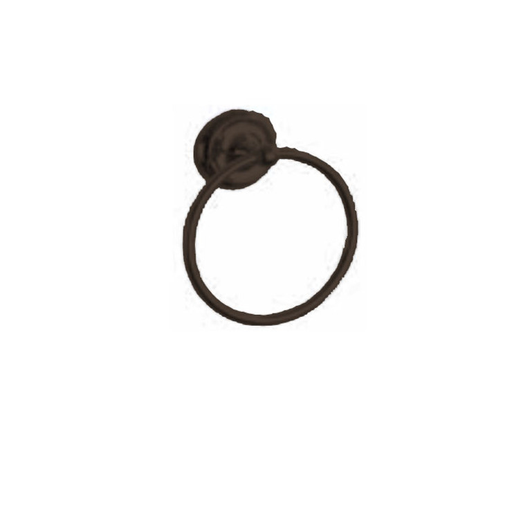 Orca Hardware Whidbey Towel Ring, Oil Rubbed Bronze