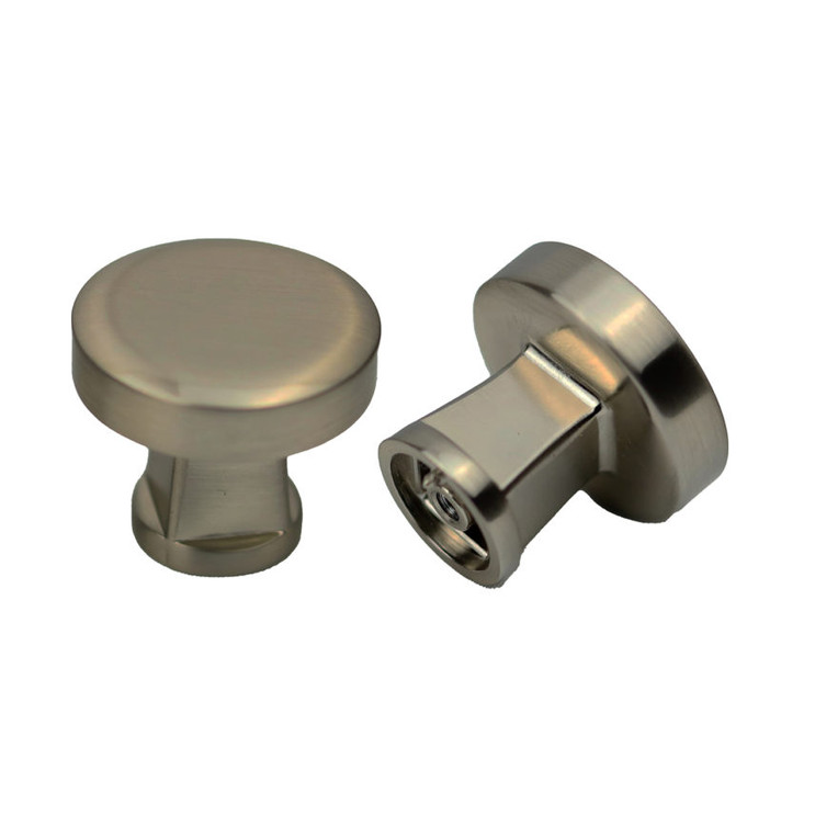 Orca Hardware Ck-19032 Whistler Cabinet Knob Collection, Pull, 32mm Diameter, Zinc Alloy, Satin Nickel