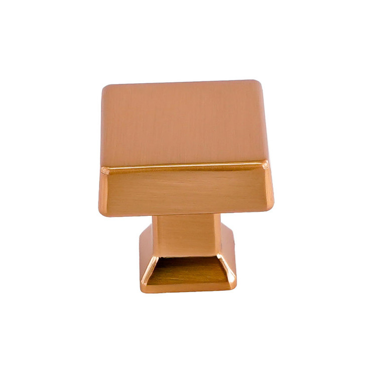 Orca Hardware Ck-21037 Olympus Cabinet Knob Collection, Square Pull, 29.8mm Diameter, Zinc Alloy, Rose Gold