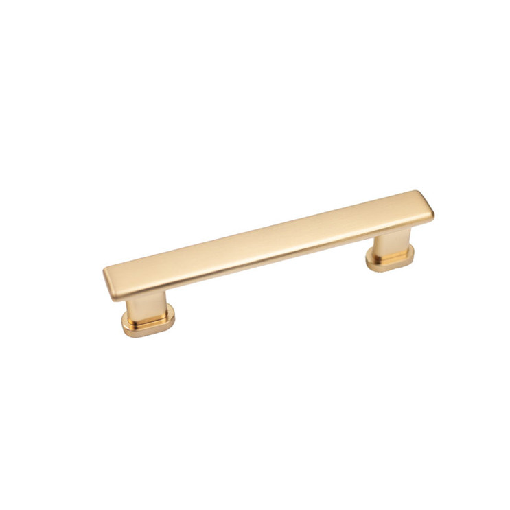 Orca Hardware Cp-23096 Handle Pull Cabinet, Tahoma Collection, 96mm Center To Center, Zinc Alloy, Rose Gold