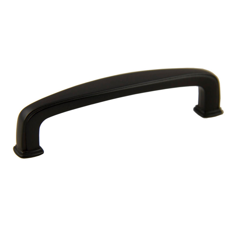 Orca Hardware Cp-20096 Handle Pull Cabinet, Baker Collection, 96mm Center To Center, Zinc Alloy, Matte Black