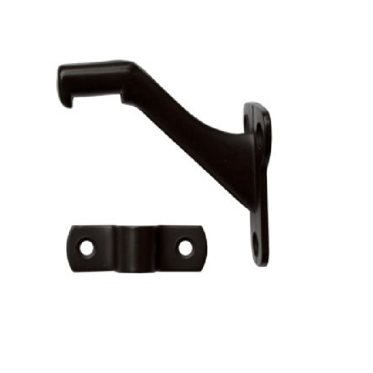 Orca Hardware Handrail Bracket Standard, Zinc Alloy, Oil Rubbed Dark Bronze