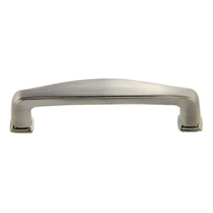 Orca Hardware Cp-20096 Handle Pull Cabinet, Baker Collection, 96Mm Center To Center, Zinc Alloy, Satin Nickel
