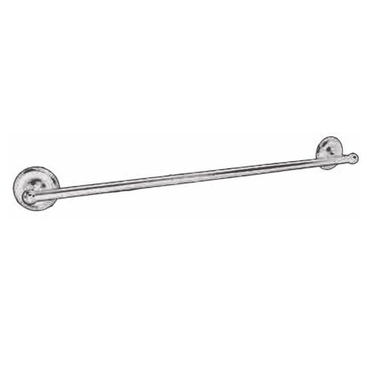Orca Hardware Whidbey 24 Inch Towel Bar Set, Satin Nickel