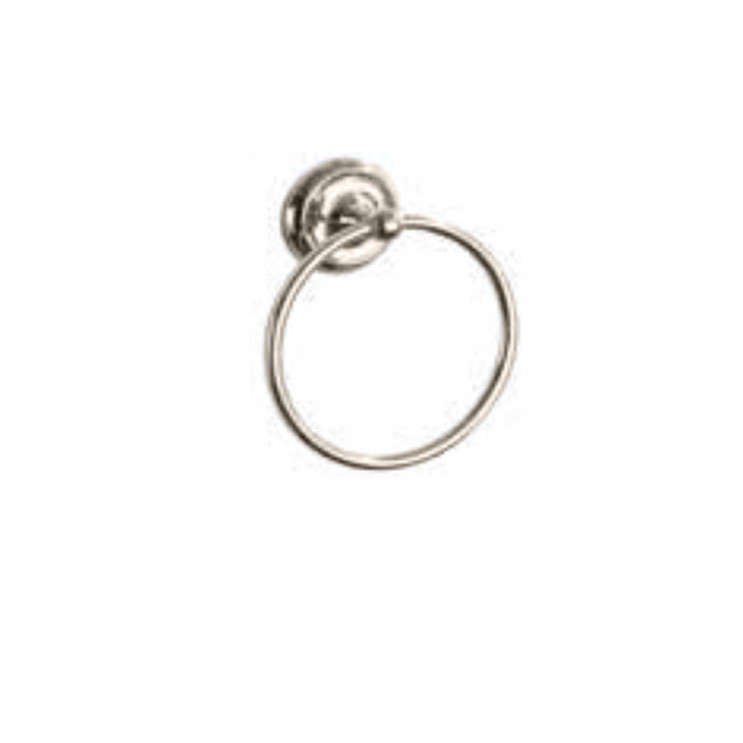 Orca Hardware Whidbey Towel Ring, Satin Nickel