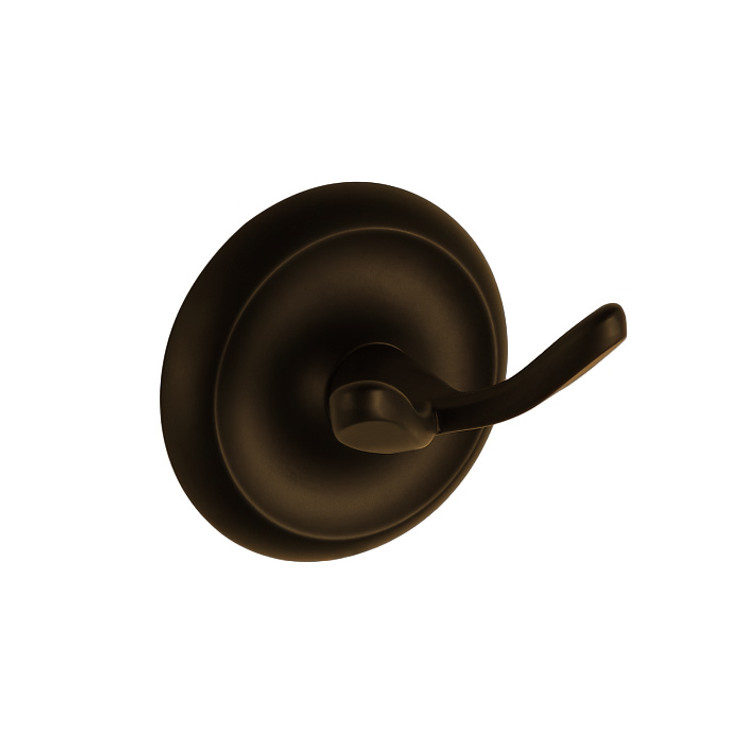 Orca Hardware Whidbey Double Robe Hook, Oil Rubbed Bronze
