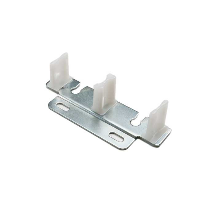 Orca Hardware By1300Ah Track Kit 72" Aluminum For By-Pass Door With Wood Header