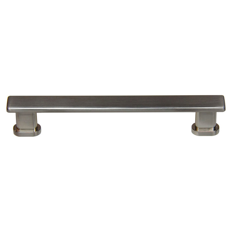Orca Hardware Cp-23128 Handle Pull Cabinet, Tahoma Collection, 128mm Center To Center, Zinc Alloy, Satin Nickel