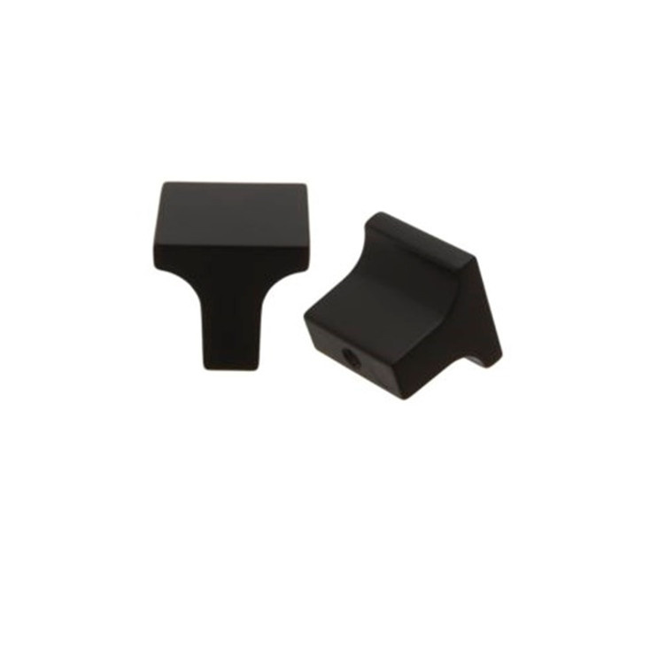 Orca Hardware Ck-17025 Square Cabinet Knob Comb Collection, Pull, 25mm Diameter, Zinc Alloy, Matte Black