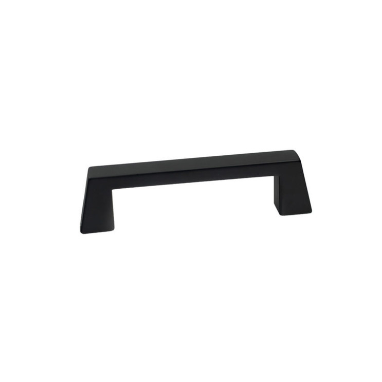 Orca Hardware Cp-19096 Handle Pull Cabinet, Whistler Collection, 96mm Center To Center, Zinc Alloy, Matte Black