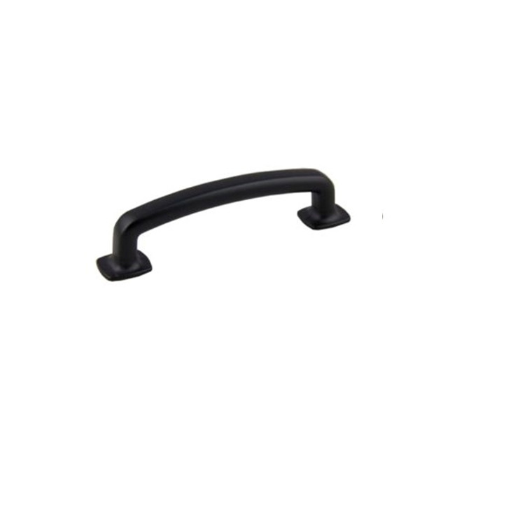 Orca Hardware Cp-18096 Handle Pull Cabinet, Mission Collection, 96mm Center To Center, Zinc Alloy, Matte Black