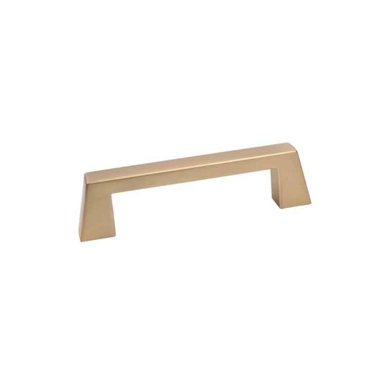 Orca Hardware Cp-19096 Handle Pull Cabinet, Whistler Collection, 96mm Center To Center, Zinc Alloy, Rose Gold