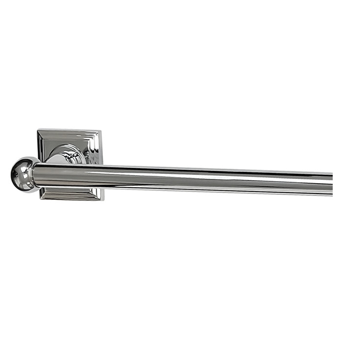 Orca Hardware Harstine 24 Inch Towel Bar Set, Polished Chrome