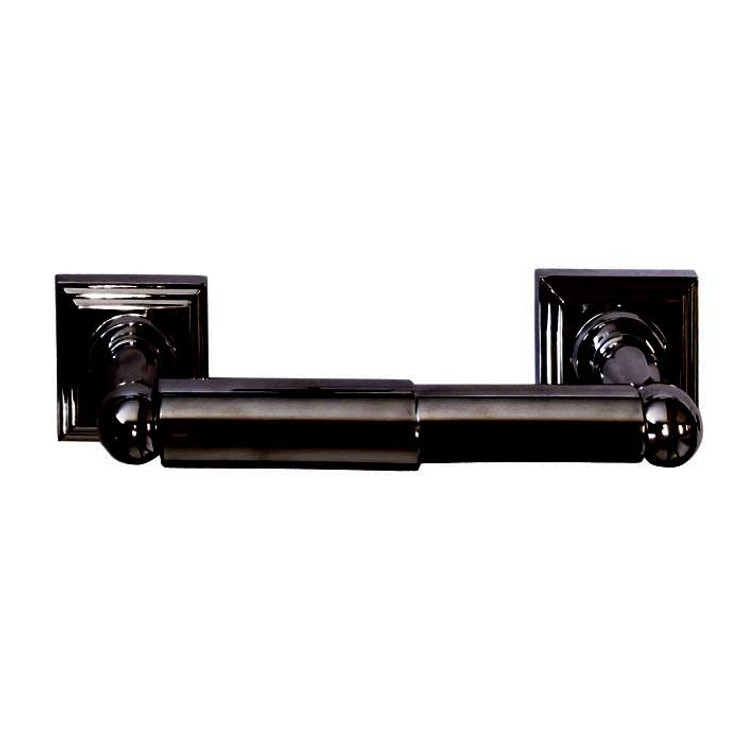 Orca Hardware Harstine Toilet Paper Holder W/Plastic Tube With Plastic, Oil Rubbed Bronze