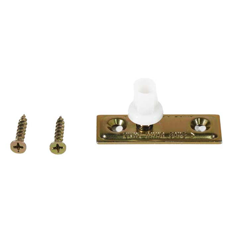 Orca Hardware By-Botgd Bottom Guide By-Pass Door For Channel Track, Flush Floor Track
