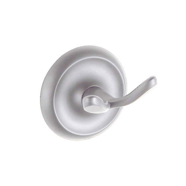 Orca Hardware Whidbey Double Robe Hook, Polished Chrome