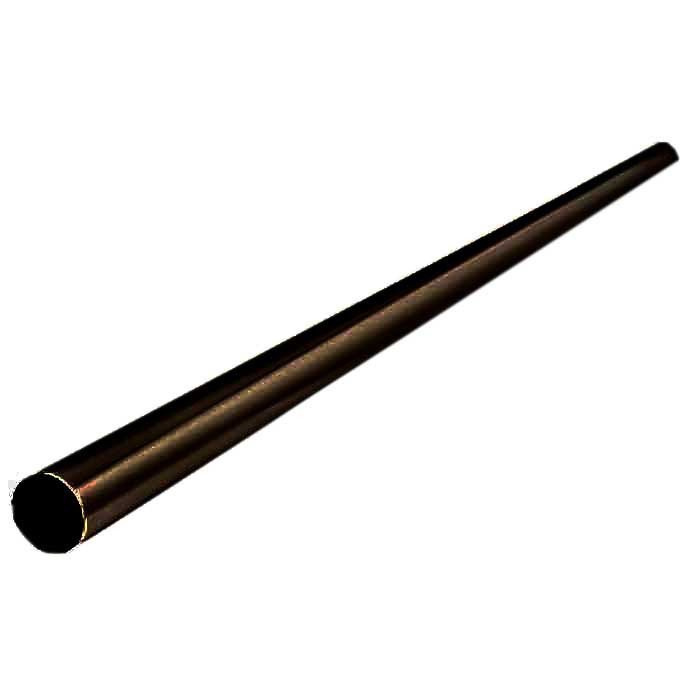Orca Hardware Shower Curtain Rod Only Straight, 5' Length, Oil Rubbed Bronze