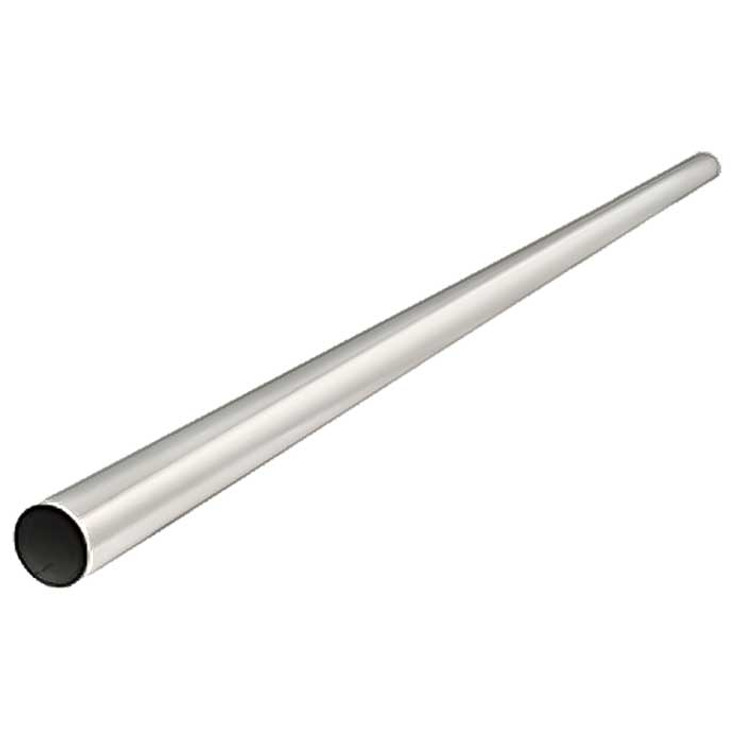 Orca Hardware Shower Curtain Rod Only Straight, 6' Length, Satin Stainless