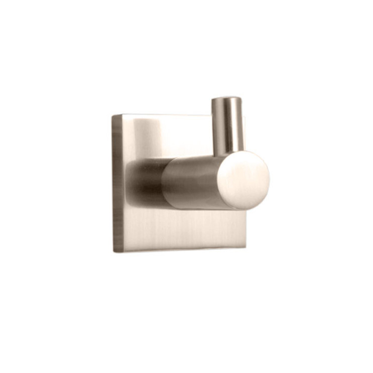 Orca Hardware Vashon Robe Hook, Satin Nickel
