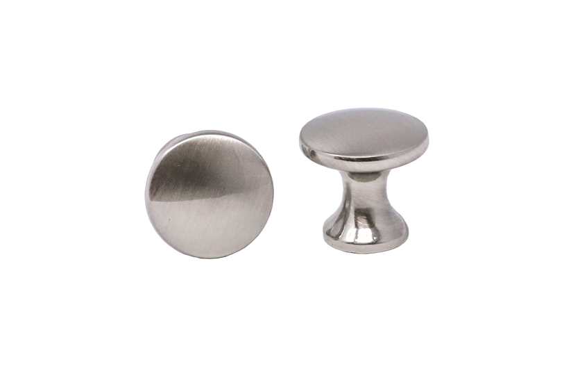 Orca Hardware Ck-14025 Kerri Cabinet Knob Bachelor Collection, Pull, 25mm Diameter, Zinc Alloy, Satin Nickel