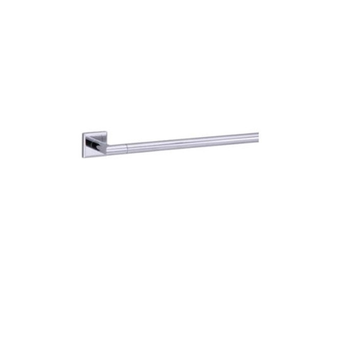 Orca Hardware Ripple 18 Inch Towel Bar Set, Polished Chrome