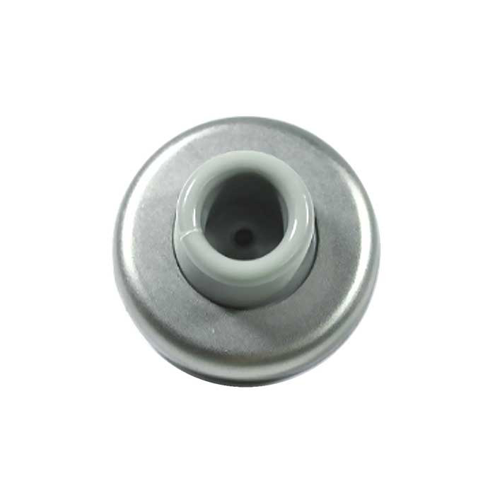 Orca Hardware Dome Wall Door Stop, Concave, Bright Polished Chrome