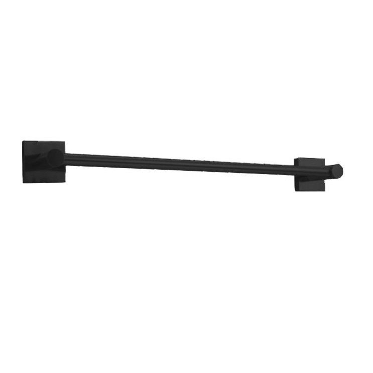 Orca Hardware Vashon 30 Inch Towel Bar Set, Matte Black