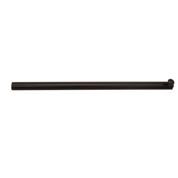 Orca Hardware 12" Surface Bolt With Concealed Screws, Oil Rubbed Dark Bronze