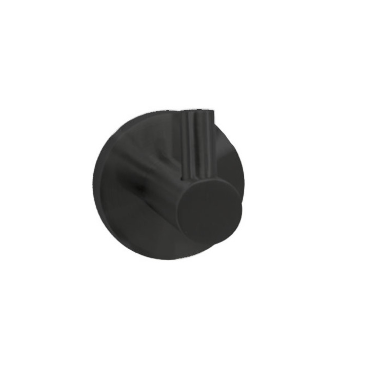 Orca Hardware Camano Robe Hook, Matte Black