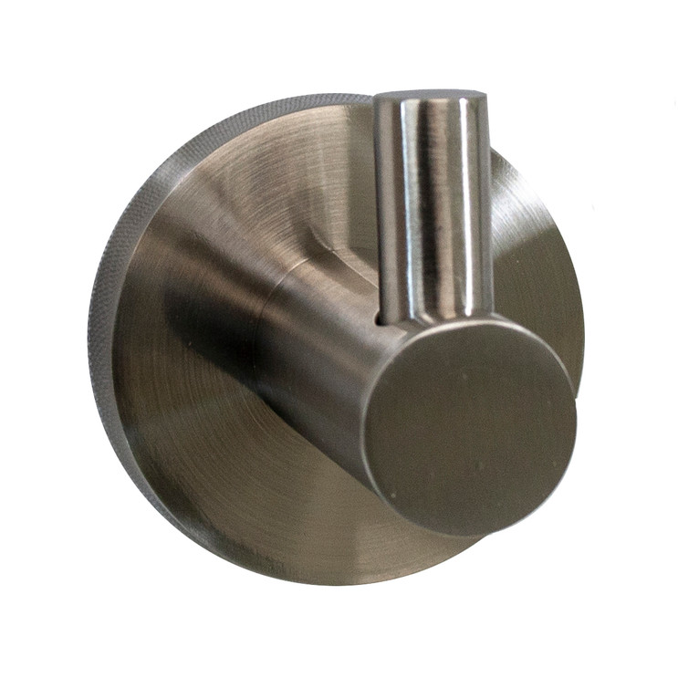 Orca Hardware Camano Robe Hook, Satin Nickel