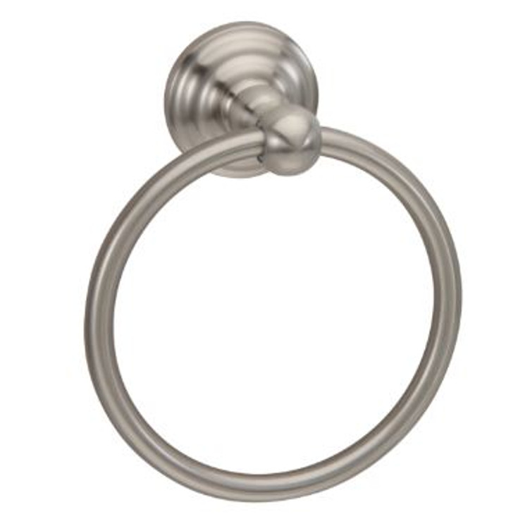 Orca Hardware Waldron Towel Ring, Satin Nickel