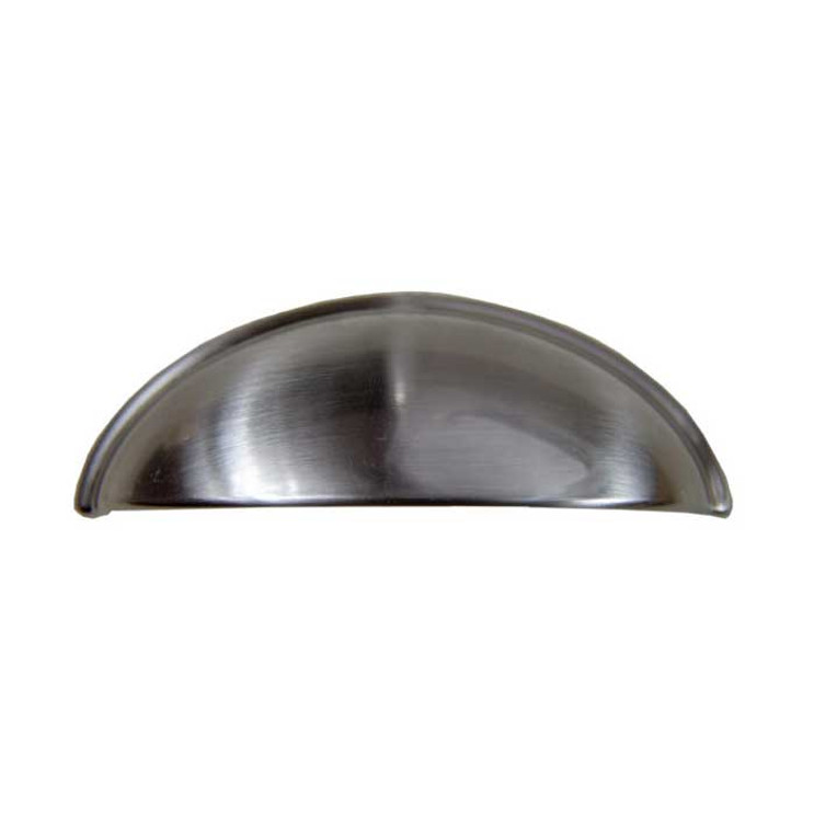 Orca Hardware Cp-44300 Cup Pull Cabinet, Bachelor Collection, 3 Inch Center To Center, Zinc Alloy, Satin Nickel