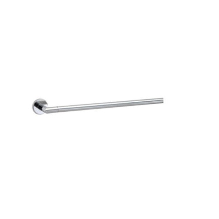 Orca Hardware Swirl 18 Inch Towel Bar Set, Polished Chrome