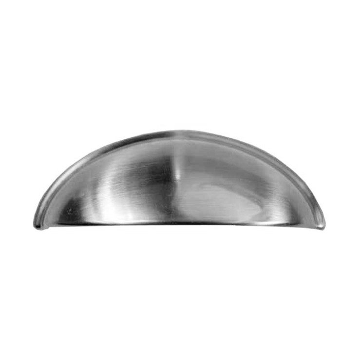 Orca Hardware Cp-44300 Cup Pull Cabinet, Bachelor Collection, 3 Inch Center To Center, Zinc Alloy, Polished Chrome