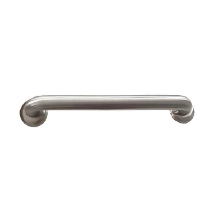 Orca Hardware Grab Bar, 1.50 Diameter, Steel, Concealed Screws, 18" Length, Satin Stainless