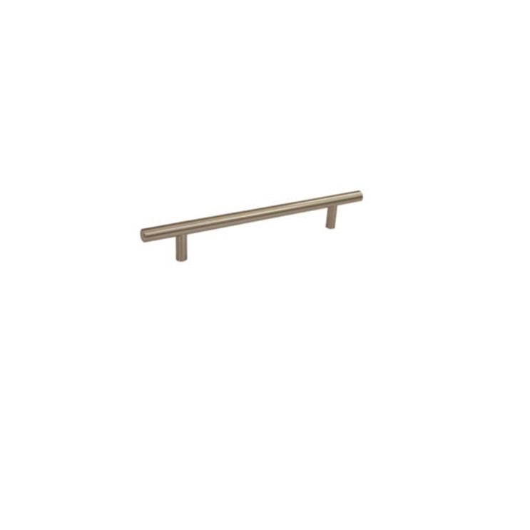Orca Hardware Cp-12192 Bar Pull Cabinet, 9" Overall Length, 160mm Center To Center, 12mm Diameter, Steel, Satin Nickel