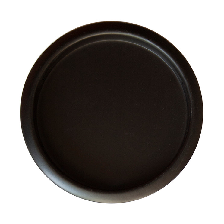Orca Hardware 2-1/8" Diameter Round Flush Pull, Matte Black