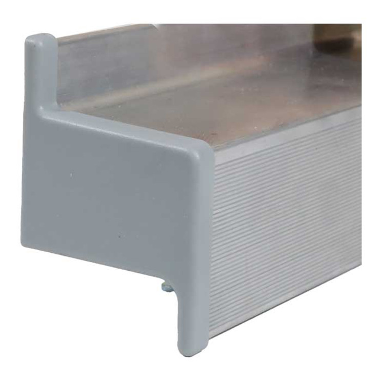 Orca Hardware Single Track Wall Mount Door Hardware Kit 96" Ed Fascia And For 1" To 1 3/4" Thick, Up To 200 Lbs. S