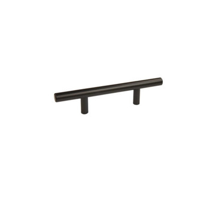 Orca Hardware Cp-12300 Bar Pull Cabinet, 6" Overall Length, 3" Center To Center, 12mm Diameter, Steel, Matte Black
